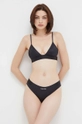 fekete Calvin Klein bikini felső