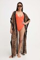 Plážový přehoz Dkny DI4CS917 hnědá SS25