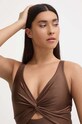 Ρούχα Ολόσωμο μαγιό DKNY DI4MS518 καφέ