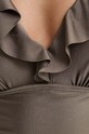 Dkny jednoczęściowy strój kąpielowy zielony DI4MS691