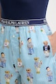 Одяг Polo Ralph Lauren піжамні шорти жіночі бавовняні 4P0119 блакитний