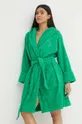 зелений Бавовняний халат Polo Ralph Lauren Жіночий