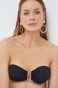 Melissa Odabash sutien de baie negru MO.BARCELONATOP