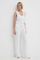 Plážový overal Melissa Odabash Gracie bílá MO.GRACIE