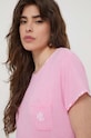 Lauren Ralph Lauren koszula nocna różowy ILN32320