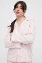 Bavlnené pyžamo Lauren Ralph Lauren ILN92305 ružová SS25