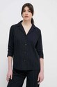 Bavlnené pyžamo Lauren Ralph Lauren ILN92305 čierna SS25