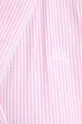różowy Lauren Ralph Lauren szlafrok bawełniany