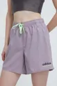 vijolična Kratke hlače adidas Ženski