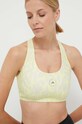 Sportski grudnjak adidas by Stella McCartney Truepurpose Planet friendly zlatna IN3604
