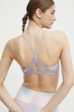 Odzież adidas Performance biustonosz sportowy IQ3378 fioletowy