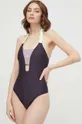 fioletowy adidas jednoczęściowy strój kąpielowy Damski