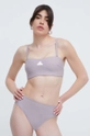 adidas top bikini violetto