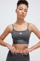 Спортивний бюстгальтер adidas Performance Hyperglam Q1 зелений IS4500