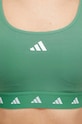 Спортивный бюстгальтер adidas Performance Powerreact IT6641 зелёный