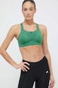 Športová podprsenka adidas Performance Luxe IT6655 zelená SS24