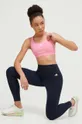 Спортивный бюстгальтер adidas Performance розовый