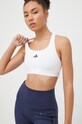 adidas Performance biustonosz sportowy bez fiszbinów beżowy IU1740