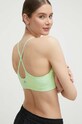 adidas Performance biustonosz sportowy All Me bez fiszbinów zielony IU1685