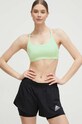 Odzież adidas Performance biustonosz sportowy All Me IU1685 zielony