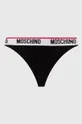 Tangá Moschino Underwear 2-pak čierna