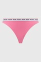 Tanga Moschino Underwear 3-pack růžová 2303.4402