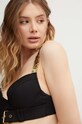 Bikini top Moschino Underwear 5782.9503 μαύρο SS24