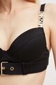 Bikini top Moschino Underwear μαύρο 5782.9503