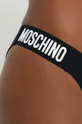 czarny Moschino Underwear figi kąpielowe