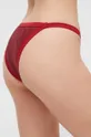 Brazílske plavkové nohavičky Karl Lagerfeld červená