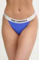 blu navy Karl Lagerfeld slip da bikini Donna