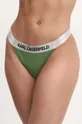 зелёный Купальные трусы Karl Lagerfeld Женский