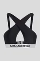 fekete Karl Lagerfeld bikini felső Női
