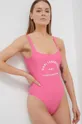 roza Jednodijelni kupaći kostim Karl Lagerfeld Ženski