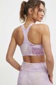 Одяг Спортивний бюстгальтер Fila Trets FAW0804 фіолетовий