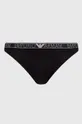Στρινγκ Emporio Armani Underwear 2-pack μαύρο
