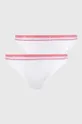 biały Emporio Armani Underwear figi 2-pack Damski