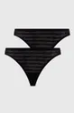 čierna Nohavičky Emporio Armani Underwear 2-pak Dámsky