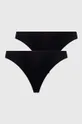 czarny Emporio Armani Underwear brazyliany 2-pack Damski