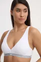 bijela Grudnjak Emporio Armani Underwear Ženski