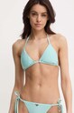Odzież Emporio Armani Underwear dwuczęściowy strój kąpielowy 262740.4R302 turkusowy