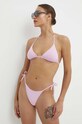 Emporio Armani Underwear costum de baie din două piese uni roz 262740.4R306