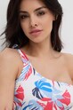Oblečenie Jednodielne plavky Pepe Jeans LEAF ASY SWIMSUIT PLB10496 červená