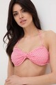 Купальний бюстгальтер Pepe Jeans P PRINT BND TOP з кісточками червоний PLB10520