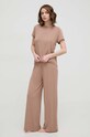BOSS pantaloni de lounge 50515585 bej SS24