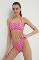 HUGO brazil bikini alsó 50515320 rózsaszín SS24