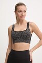Бюстгальтер для йоги Roxy Chill Out Heart немного упрочнённая чёрный ERJKT04107