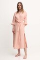 UGG szlafrok bawełniany dzianina różowy 1152748