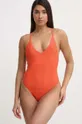 Billabong jednoczęściowy strój kąpielowy Tanlines pomarańczowy