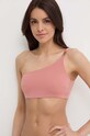 Tommy Hilfiger biustonosz kąpielowy dwustronny wzorzyste różowy UW0UW05310